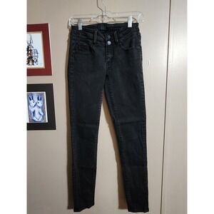 Buckle Black Fit No. 53 Skinny Jeans Double Button 24 Faded Black